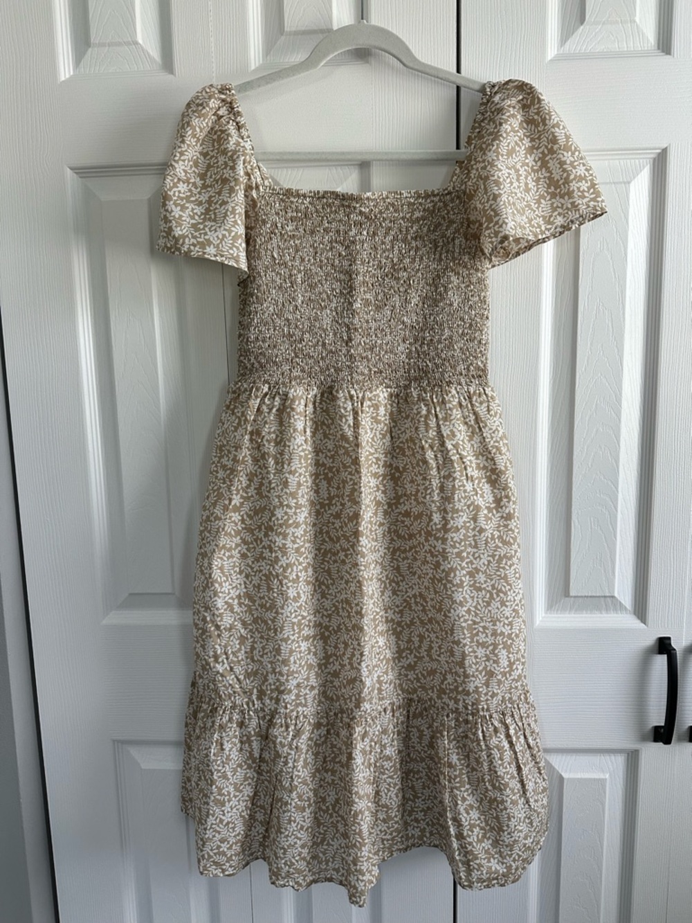 GAP Factory Beige Floral Sundress (S)